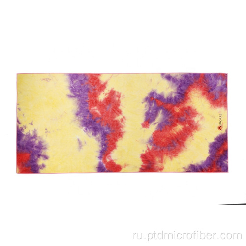 Галстук-краска для микроэлементов горячего йога полотенце
